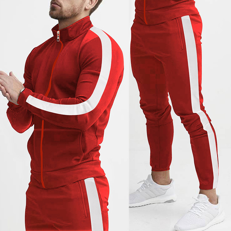 Transfronterizo europeo y americano otoño e invierno nuevo traje deportivo casual para hombres traje casual para hombres con capucha moda deportiva