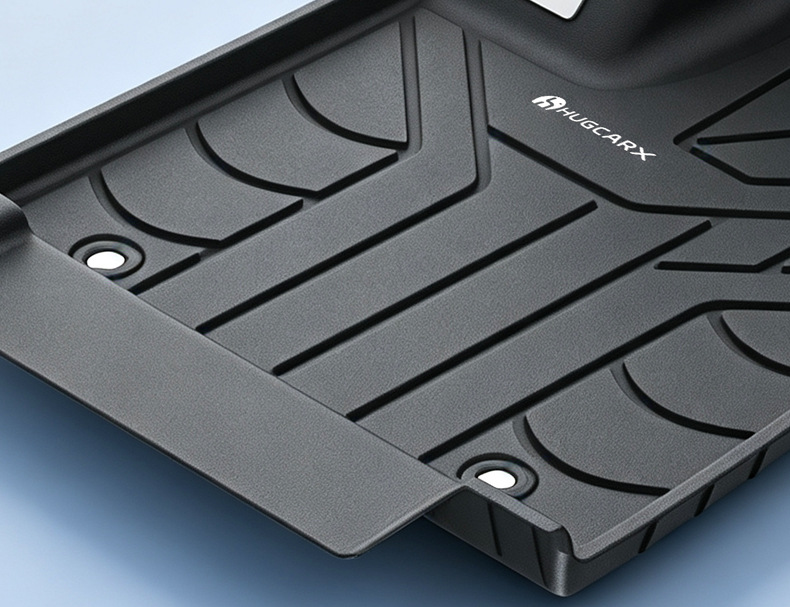 Cross-border universal car floor mats, injection-molded, 0 formaldehyde TPE car floor mats, anti-stain, easy to clean, wear-resistant