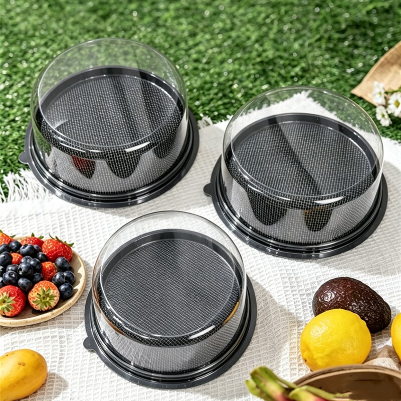 3/4/6/8/9/10/11/ 14inch Cake Box Chiffon Mousse Round Cheese Transparent Thickened Birthday Cake Box 3/4/6/8/9/10/11/ 14inch Cake Box Chiffon Mousse Round Cheese Transparent Thickened Birthday Cake Box