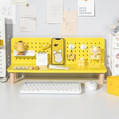 批髮長椅造型洞洞板桌面金屬增高置物架桌上收納架手辦展示架平板