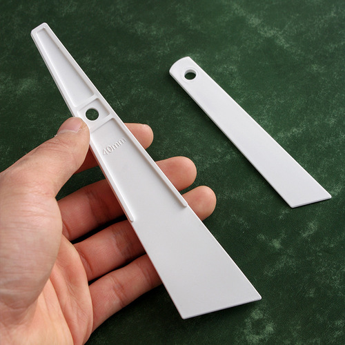 White film, large size 40mm, small size 20mm, handmade leather goods basic tools, film application film