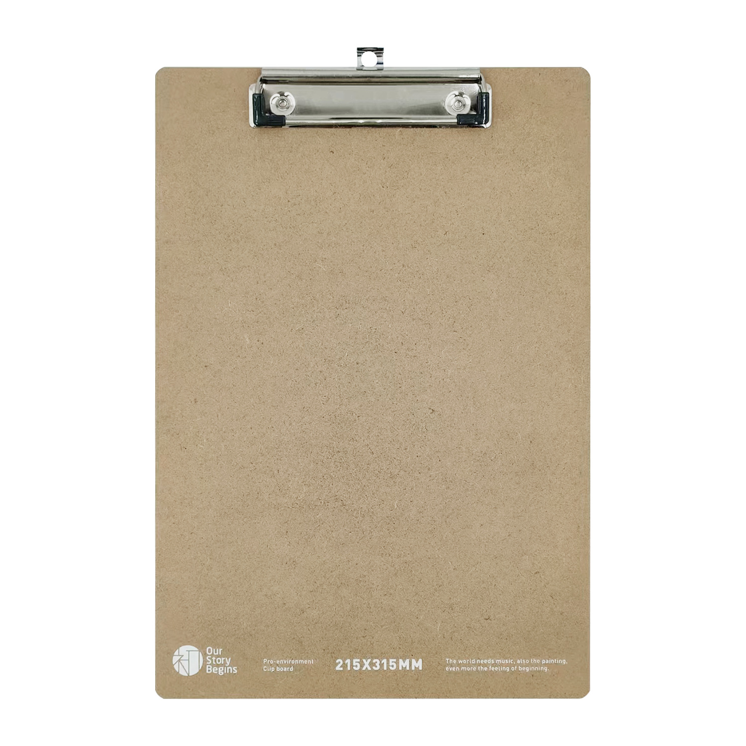 Primeros productos A4 abrazaderas de madera ecológicas para estudiantes de escritura tablero de papel de prueba abrazaderas de madera artística tablero al por mayor