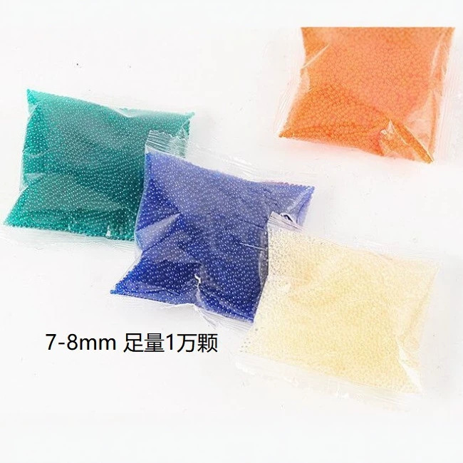 Postage 7-8mm water bomb plus hard water bomb 7.40mm orange Amazon cross-border absorbent beads 10,000 rounds