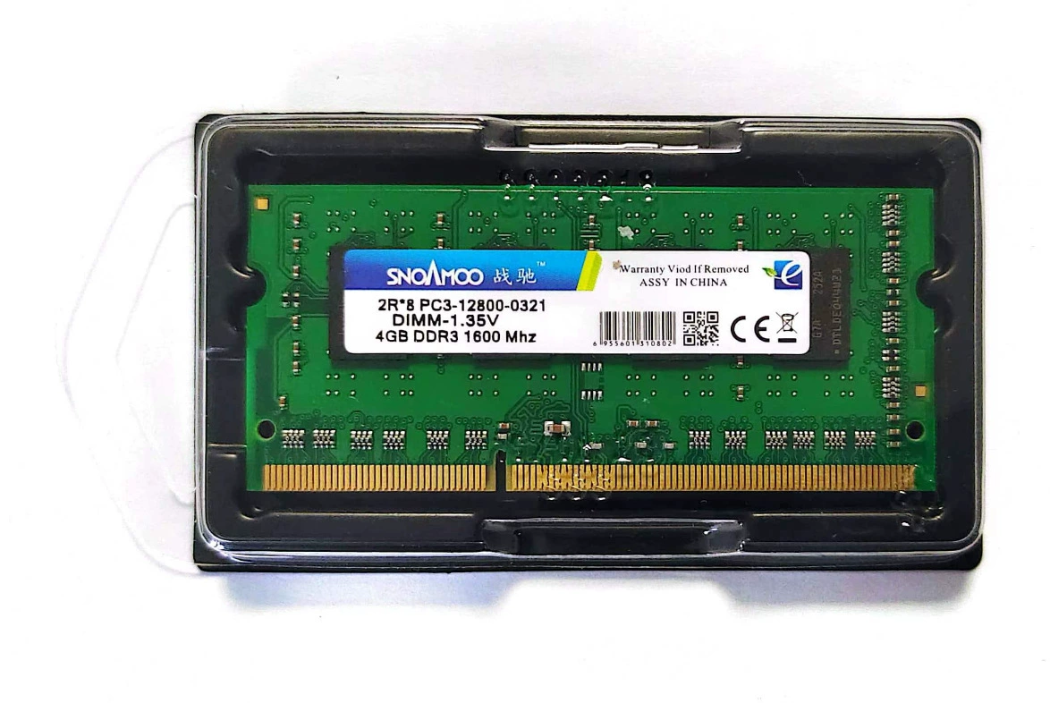 Память ноутбука DDR3 4GB / DDR3 8GB 1600 МГц с низким напряжением