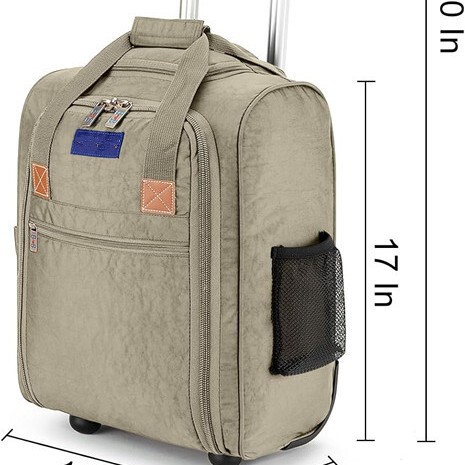 Wholesale items travel bag suitable for major airline duffel bag design light blue trolley bag with wheels