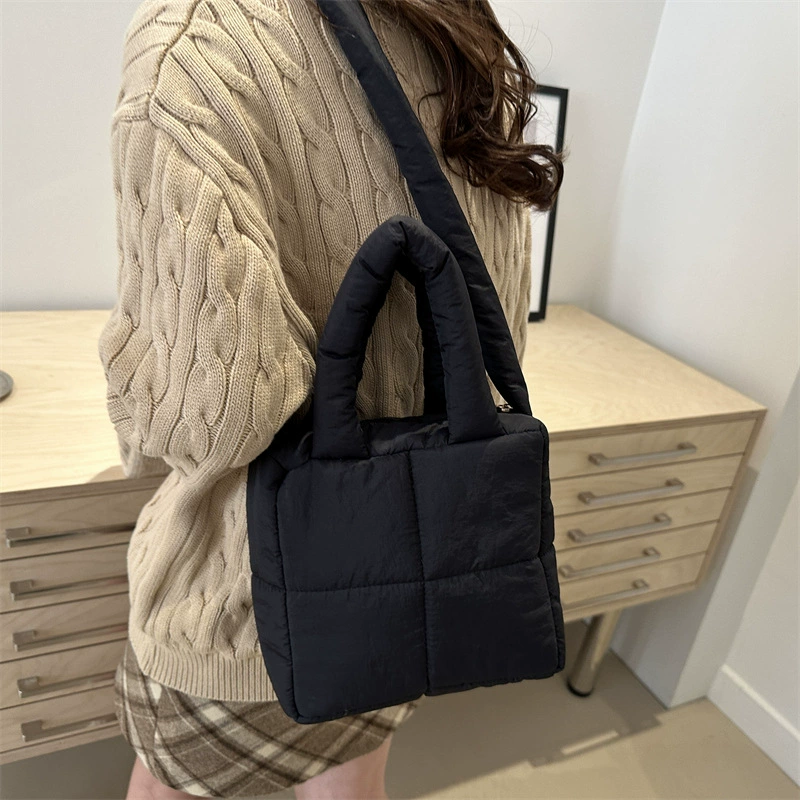 Soft demi-season pillow, one-shoulder bag