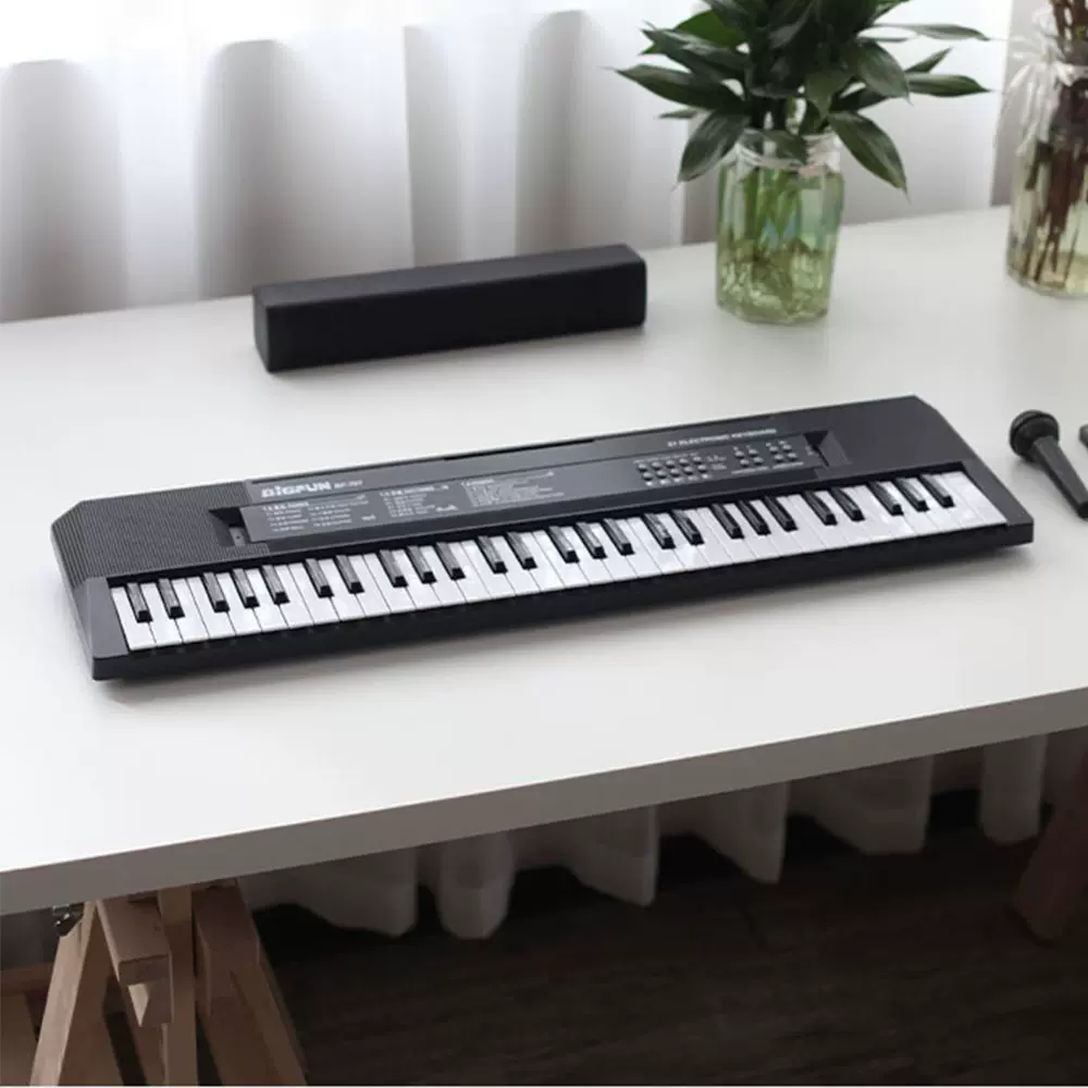 BIGFUN61键儿童电子琴跨境音源中英文版耳机功能【批发】数码乐器