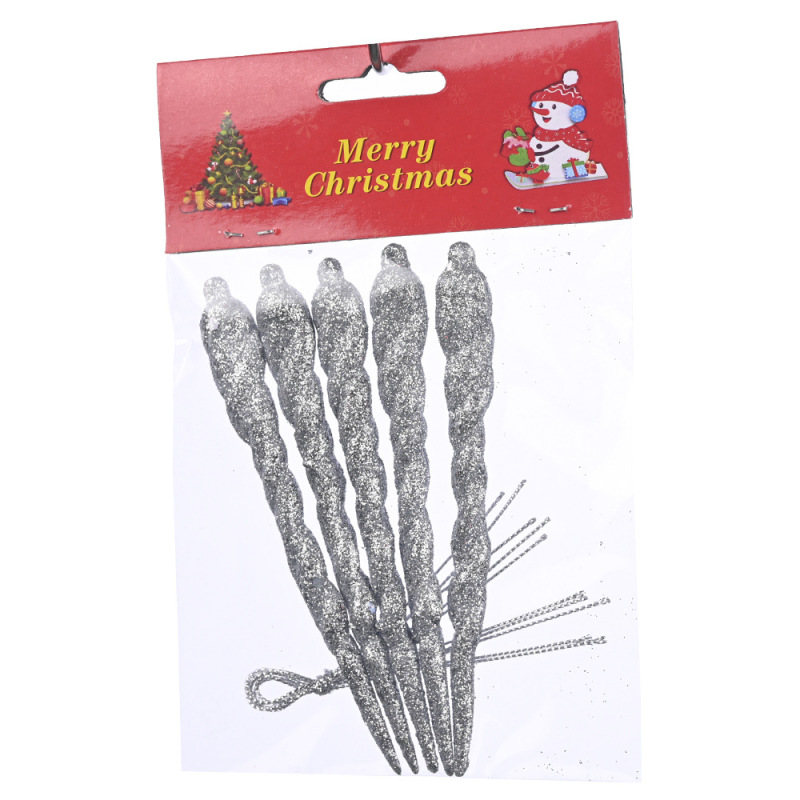 豪貝クリスマス装飾用品カラー氷条ストラップ創意ペンダント魔法棒吊り具小樹ねじ掛け|undefined