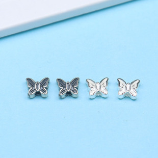 S925���y����С����ɢ�����DIY�ֹ����ˮ�������ִ���朴���