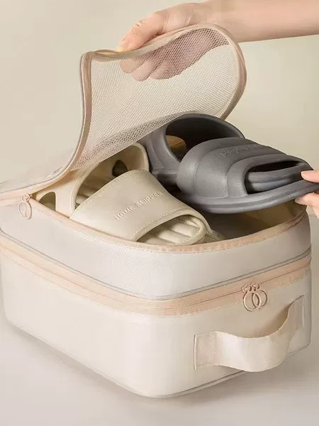 Three-Layer Thickened Dust-Proof Portable Storage Shoe Bag Convenient Shoe Bag Outdoor Travel Shoe Storage Bag
