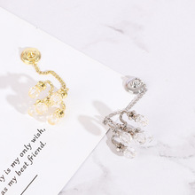 1：12娃娃屋灯具配件微缩场景模型迷你水晶吊灯