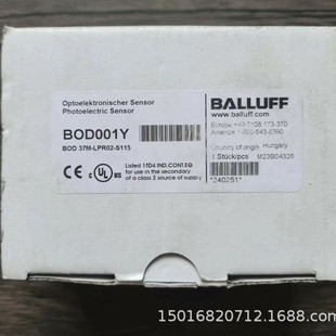 Balluff BOD001Y Sensor BOD 37M-LPR02-S115 Free Shipping Physical in stock Negotiation