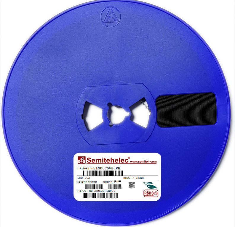 ESDLC5V0LPB ESD/TVS保护管 SOD-882 SEMITEH 全新原装正品