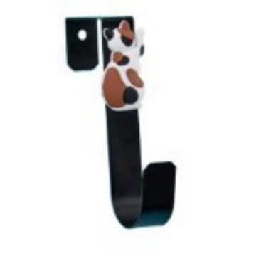 Gancho de puerta transfronterizo creativo lindo gato de dibujos animados Gancho de puerta metal animal Gancho sin clavos sin perforar