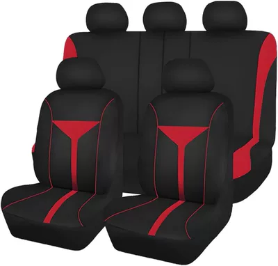 for All Seasons Amazon Temu – Seat cushion, seat cover - red-2-piece-set-single-seat