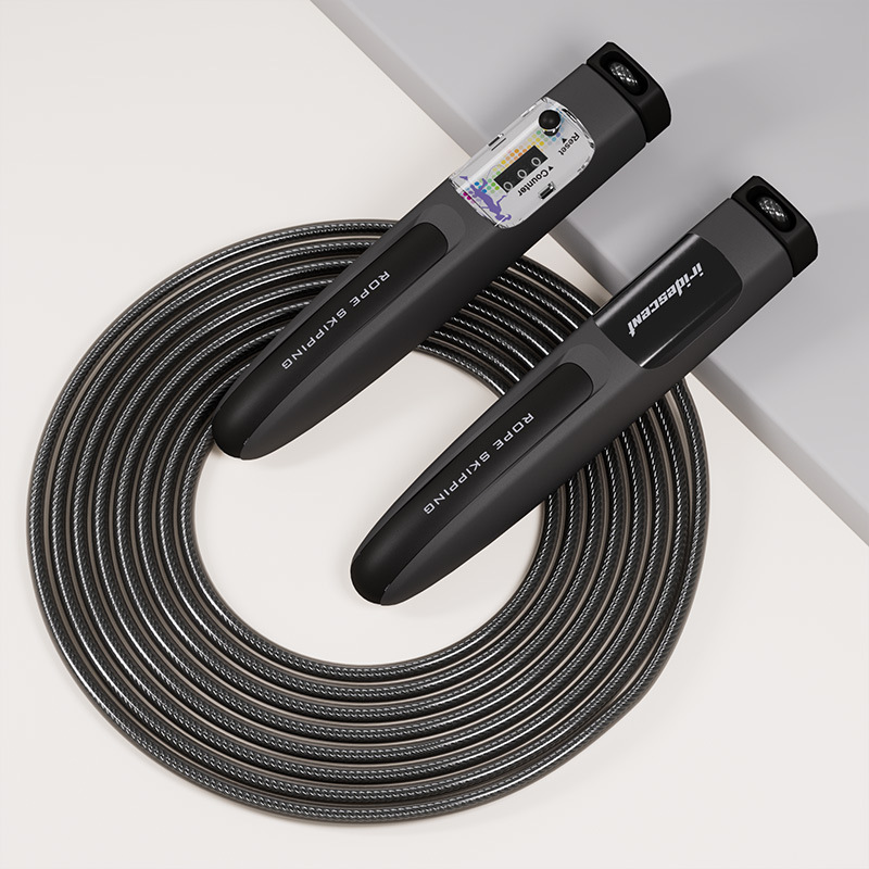 6580 estudiantes de primaria y secundaria entrenamiento de examen deportivo saltar cuerda de saltar de alta velocidad rodamiento mudo saltar cuerda contando alambre de acero saltar cuerda