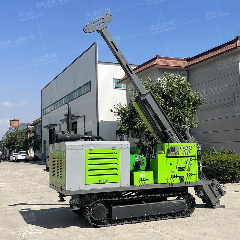 600米履带勘探取样钻机 水钻取芯钻孔机 绳索取芯探矿勘察钻机