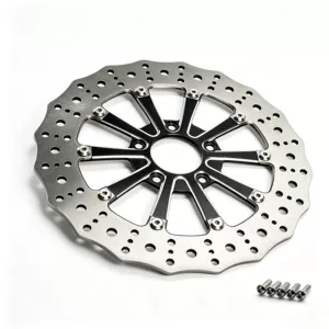 Source factory wholesale 11.8inch front brake disc floating type suitable for Harley Davidson motorcycle modification