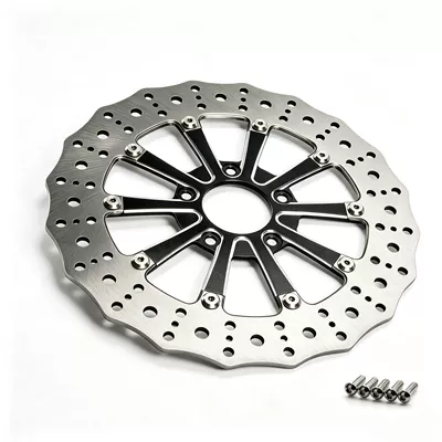 Source factory wholesale 11.8inch front brake disc floating type suitable for Harley Davidson motorcycle modification (Brake disc/brake drum)