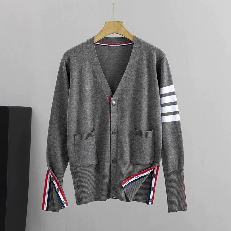 Трансграничный кардиган Женский свитер Короткая куртка с vi-образным вырезом новый внешний вид взрывной красный трикотажный топ 2025