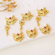 18k����ɫ �荺�������U�յ���diy����朵�������ֹ����