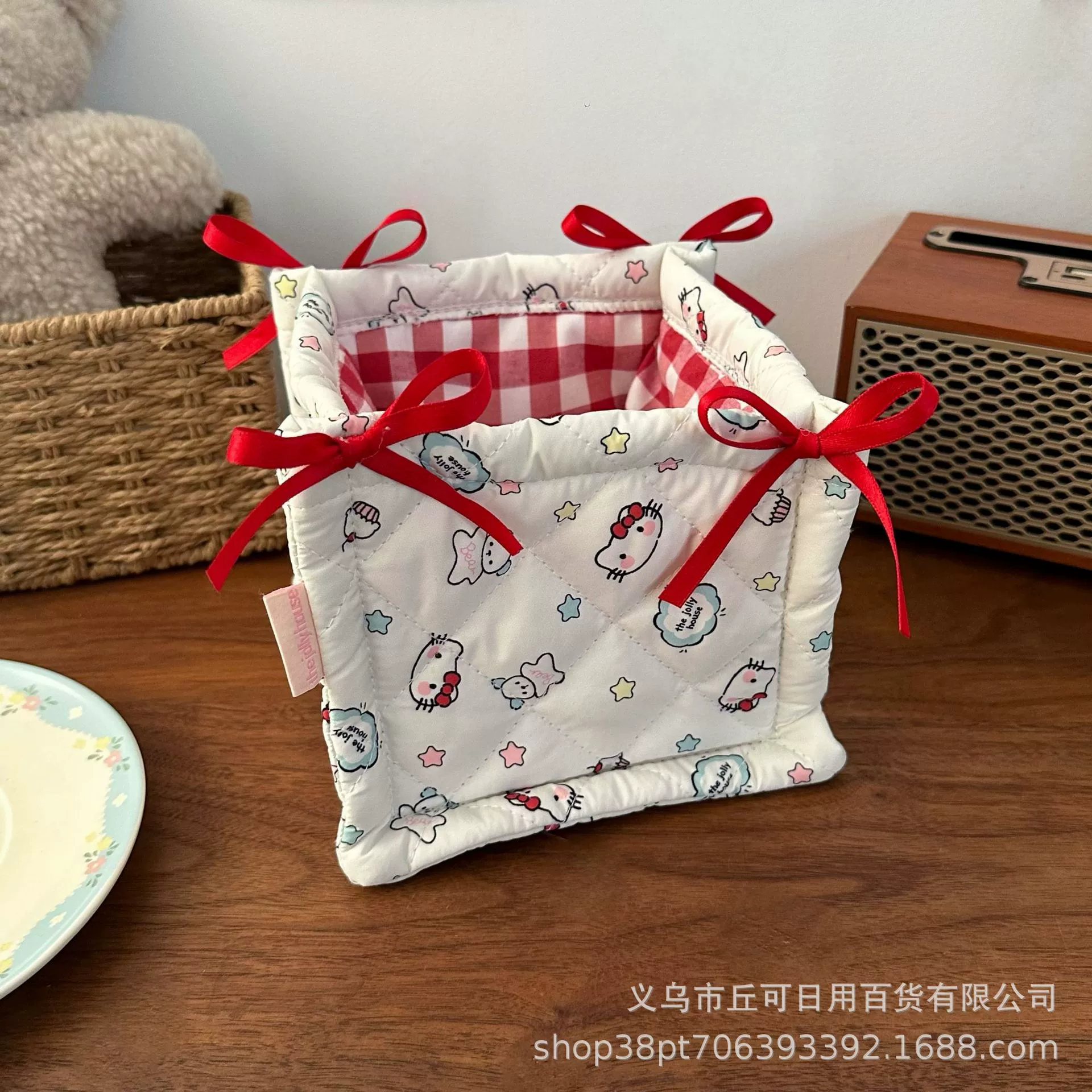 High quality table cute storage basket, storage system, storage box