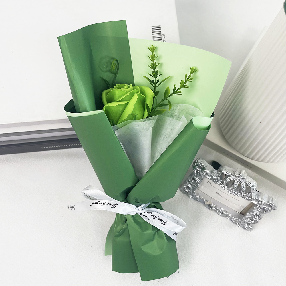 [녹색] 장미 1개