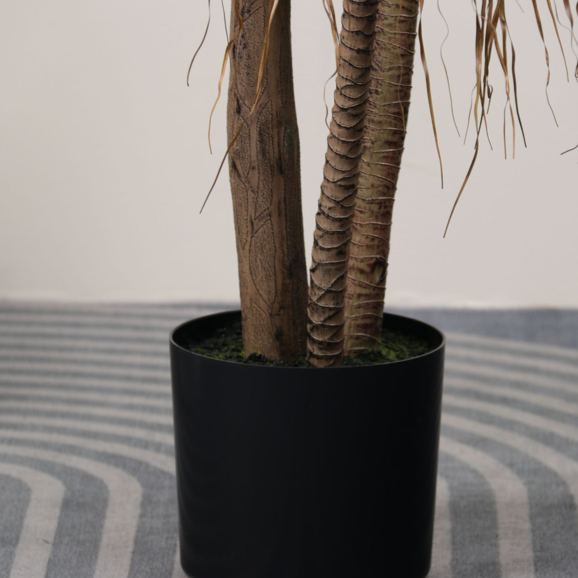 Planta de simulación árbol de yuca árbol falso en maceta cola de fénix grande agave decoración de paisaje de hotel decoración planta verde de simulación