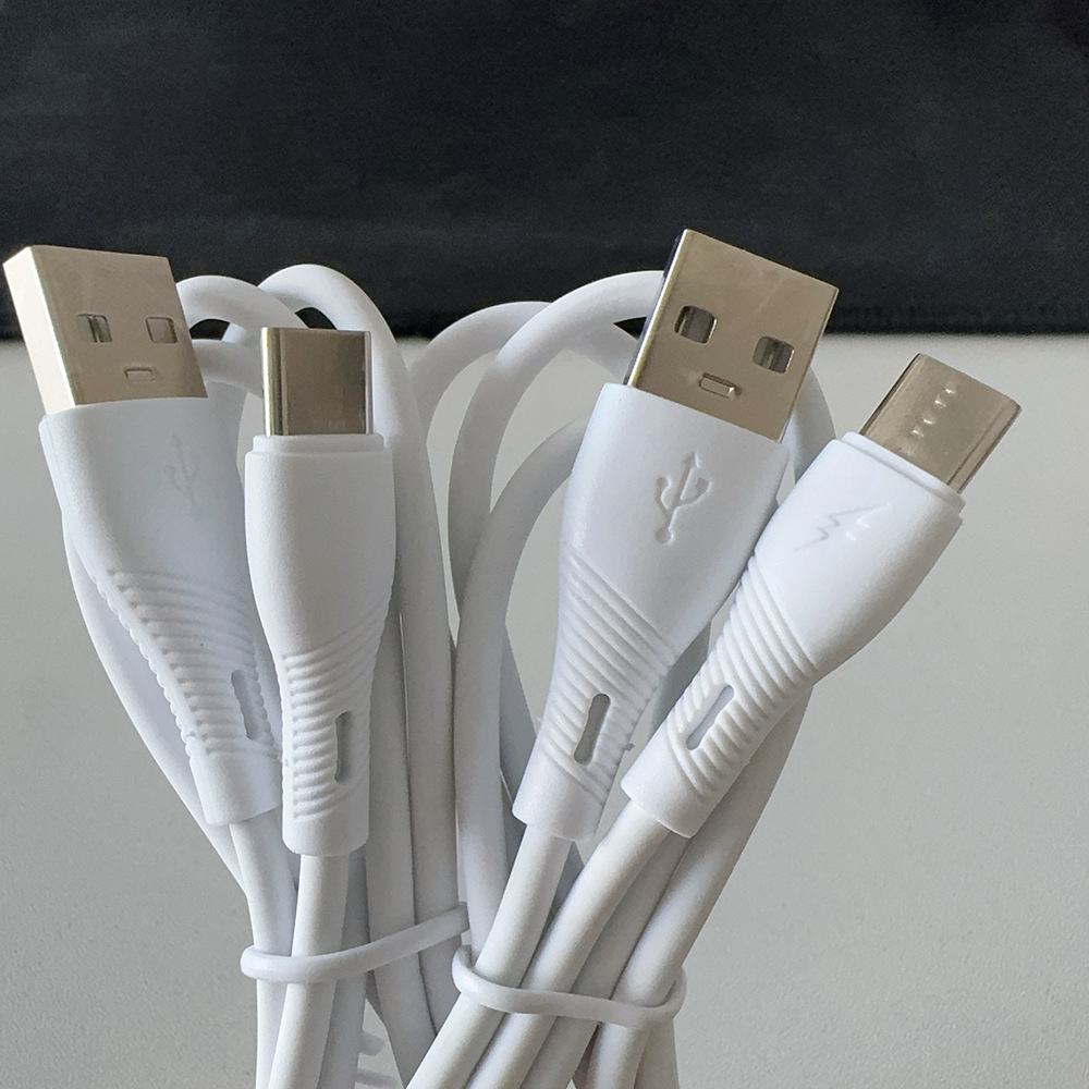 适用苹果安卓数据线5A快充线Type-C快充 充电线V8数据线手机配件