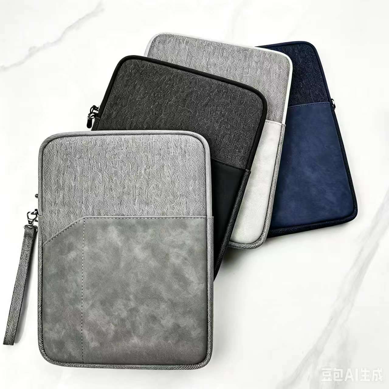 Tablet Bag Suitable for iPad 11inch Huawei Apple Xiaomi Computer Sleeve Bag 13inch Portable Zipper Storage Bag