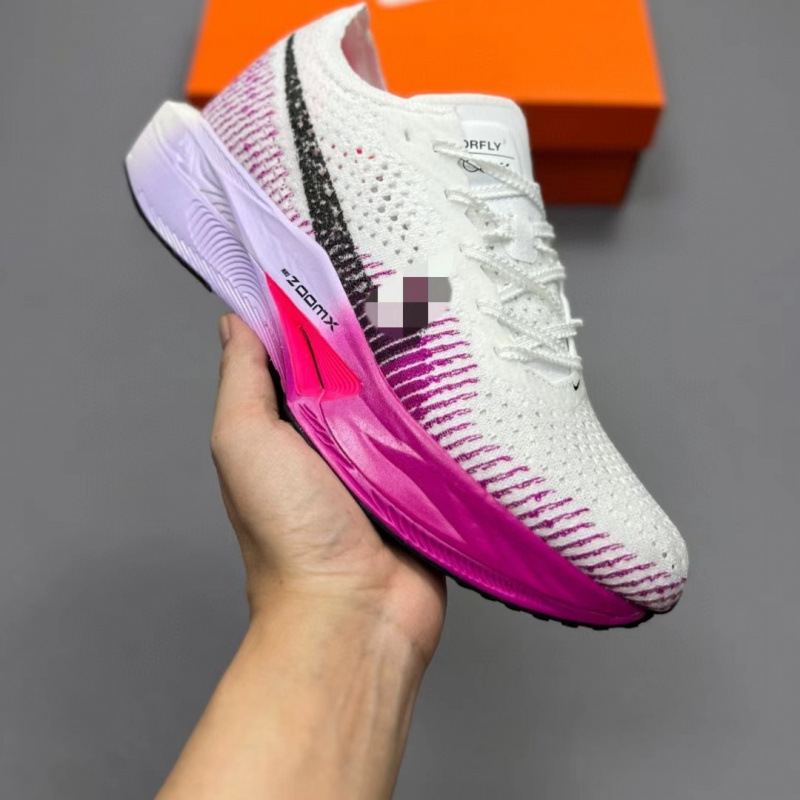 莆田纯原高版本 FLY3 纤维碳板泡棉防滑缓震耐磨透气马拉松跑步鞋