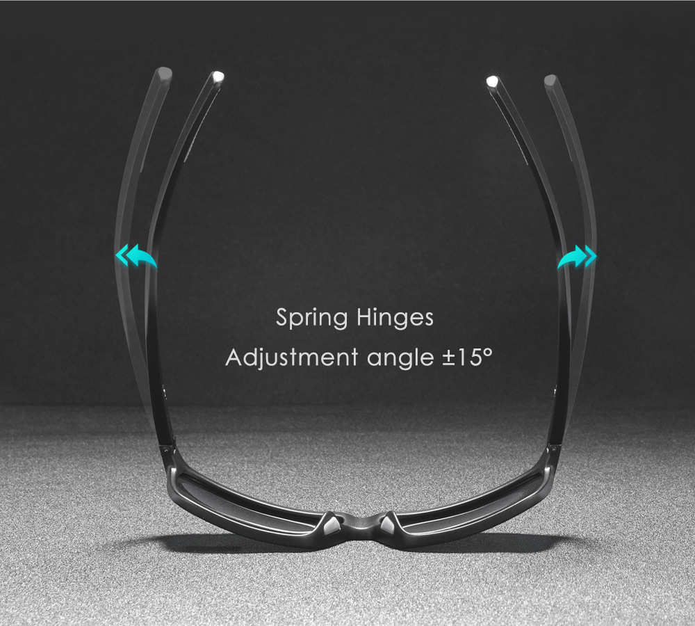 KDEAM neue quadratische rahmen brille männer fahren polarisierte sonnenbrille outdoor reise anti UV400 sonnenbrille KD029_voghion.com