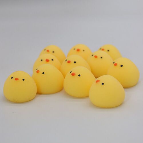 Mini chicken pinching music dumpling chicken cute pet little nose pinching decompression artifact decompression ball children's toys