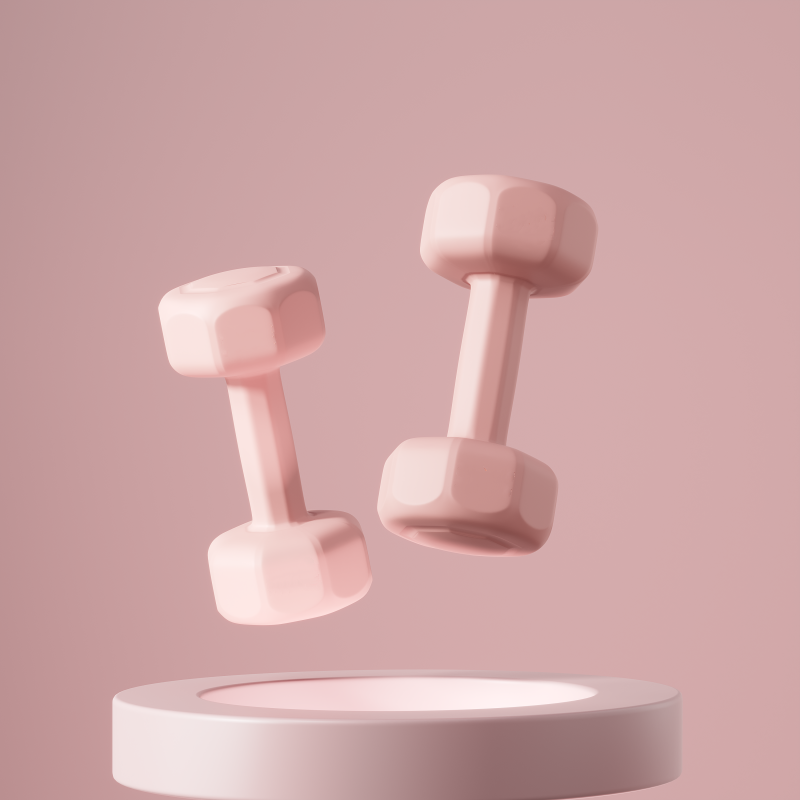 Children's dumbbells for gym for training
