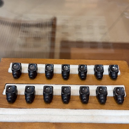 Ebony Inlaid Three-Way Connectors Semi-Finished Accessories for Handmade DIY Crafts, Bracelets, Necklaces, Spacer Beads, Fashion Accessories