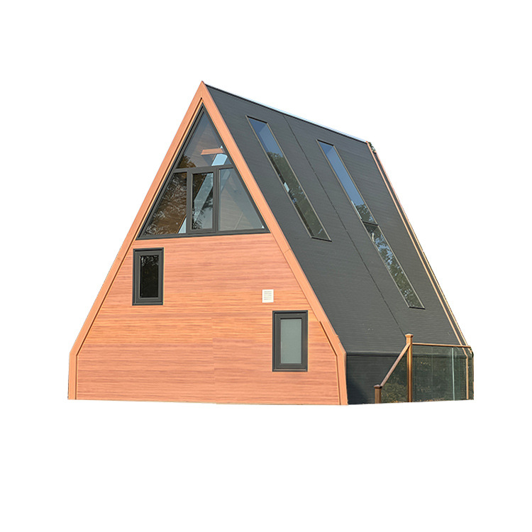 Celebridades de Internet Características B & B Madera anticorrosiva Triángulo Chalet Lugar escénico al aire libre Alojamiento salvaje Campings Casa pequeña móvil