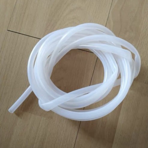 高温硅胶管工业级白色半透明硅橡胶软管抗老化有弹性内径2--50mm
