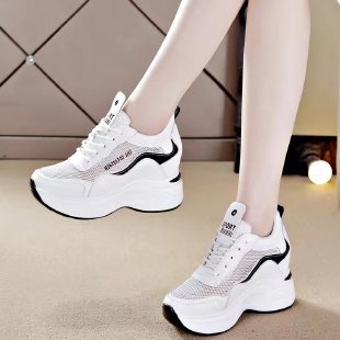 Women Tennis Shoes Work Shoes Sneakers Canvas Synthetic Arch Support Breathable Versatile Footgear Sneakers_voghion.com