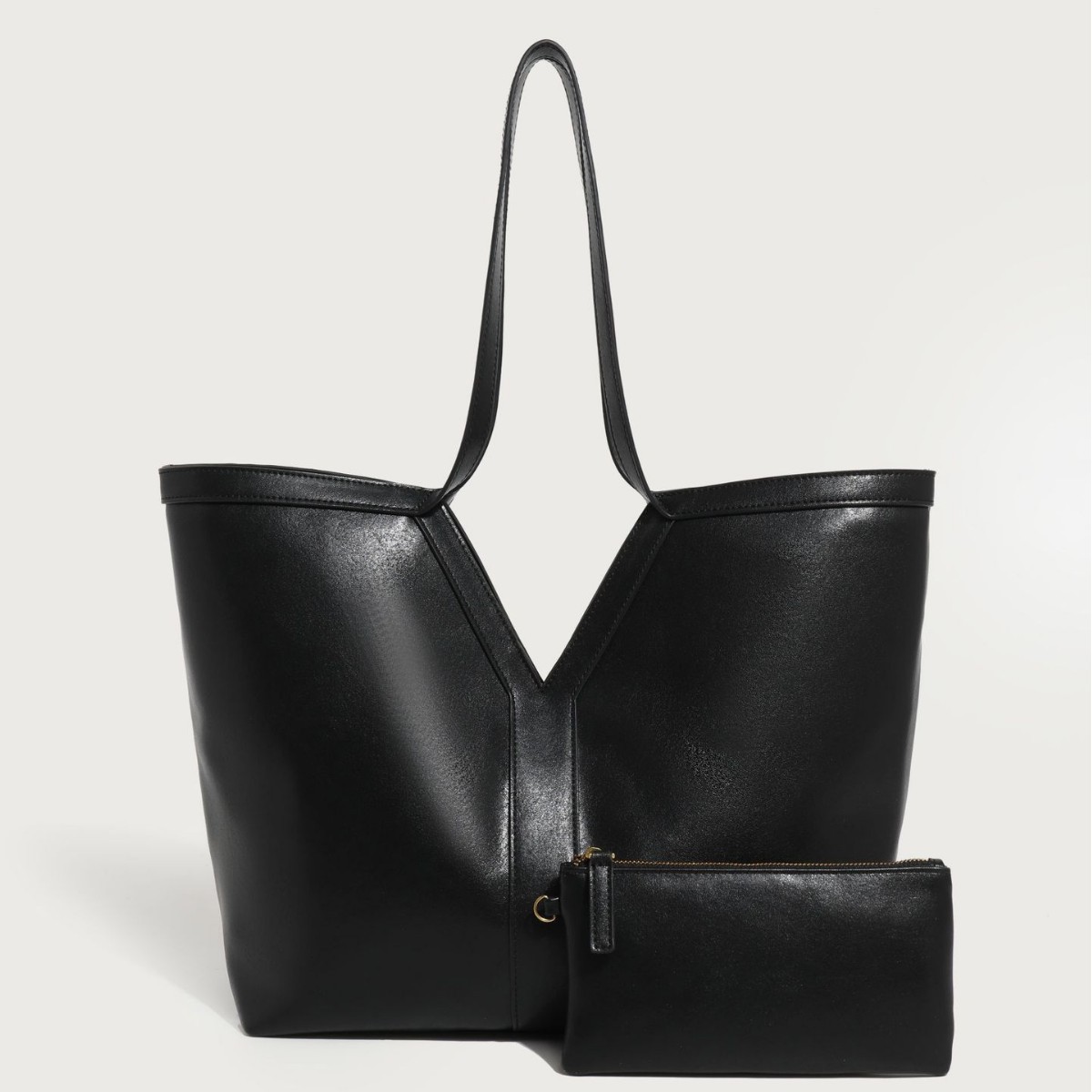 2024 New Autumn and Winter Vegetable Tanned Leather Large-Capacity Armpit Tote Bag Shoulder Bag Yangshulin Mother-In-Law Bag DIY Women's Bag