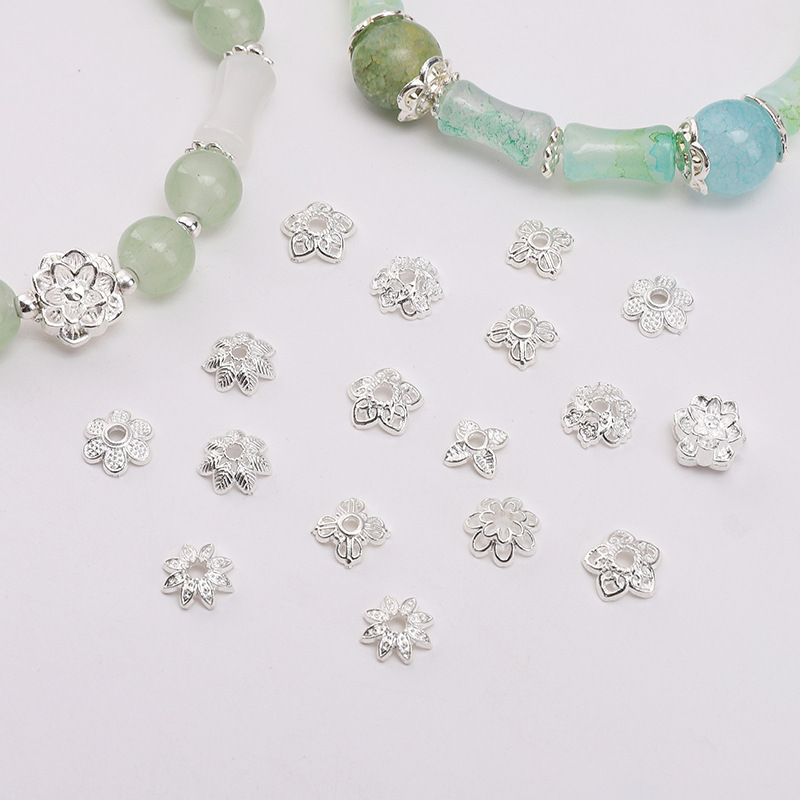 Alloy Torus Spacer Wheel Bead Spacer Handmade DIY Beaded Material Bracelet Necklace Bead Spacer Accessories