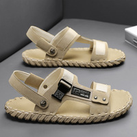 Sandals for men's summer wear, anti slip and wear-resistant, dual-purpose  outdoor sports, wading on the beach,  slippers