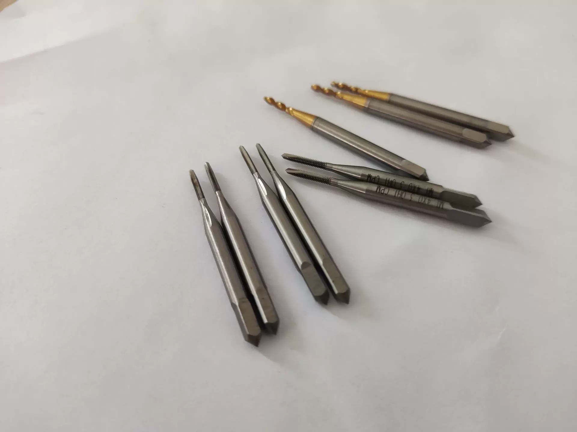 M1.2X0.25先端丝攻，M1.2X0.25螺旋丝锥