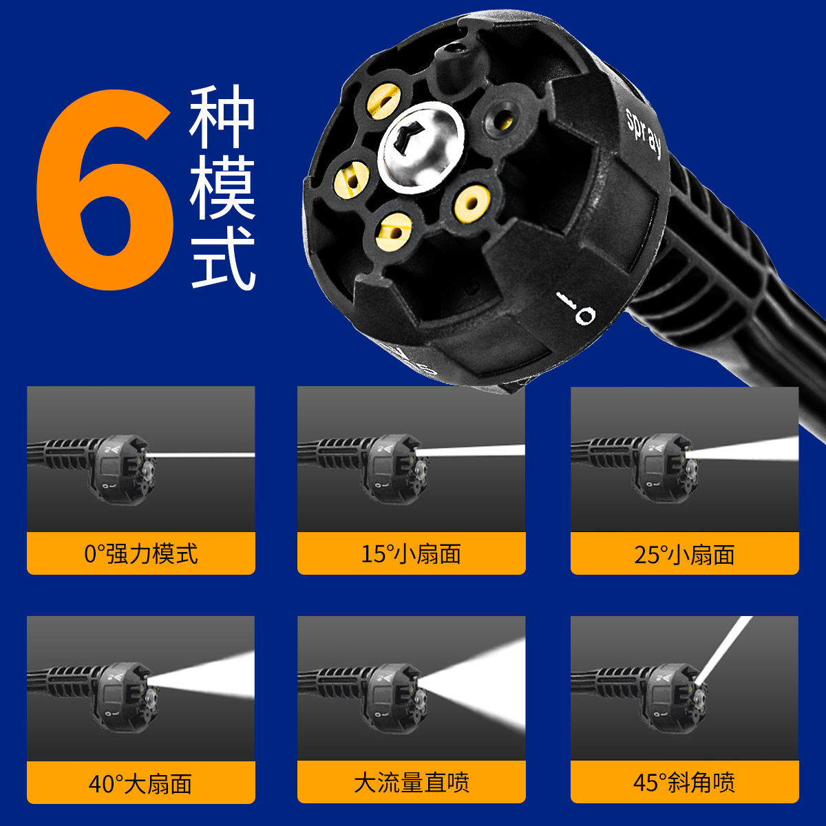 Wireless Car Washing Machine Portable Car High-Pressure Water Gun High-Power Car Lithium Battery Household Electric Car Washing Artifact