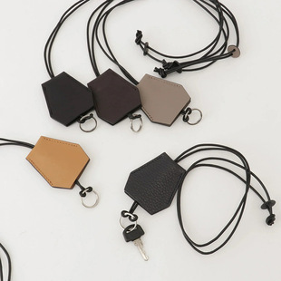 Japanese and Korean Fashion Minimalist Wear with Concave Shape Fashion Accessories Hanging Neck Mini Key Bag Design Sense Exquisite Necklace for Women