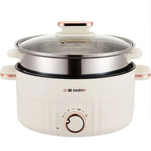 电蒸火锅多功能电热锅炒菜家用煎煮一体锅家用宿舍电蒸锅电火锅