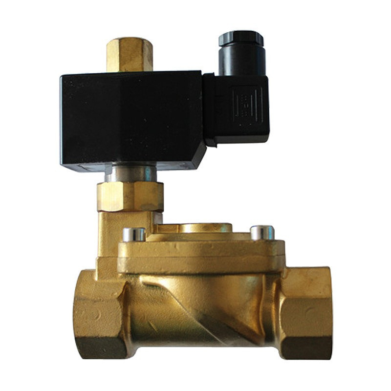 DF-15K先导膜片式黄铜液用电磁阀常开型水气油HUAYU NBFYD SPEED