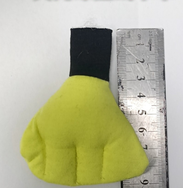 新しい立体綿充填手のひら衣類アクセサリー衣類綿充填足ぬいぐるみ綿充填足衣類アクセサリー|undefined