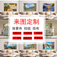 亚马逊挂布拍照摄影直播背景宿舍改造墙布装饰家居定制装饰背景布