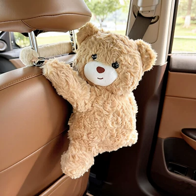 Creative car tissue box, cute Car tissue box/set - little-warm-bearspace-upgradesmooth-paper-extraction