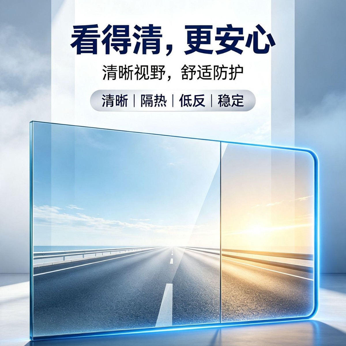 Car film with high thermal insulation, full-car nano-ceramic insulation film, sun privacy film, explosion-proof and sun-proof car window glass film